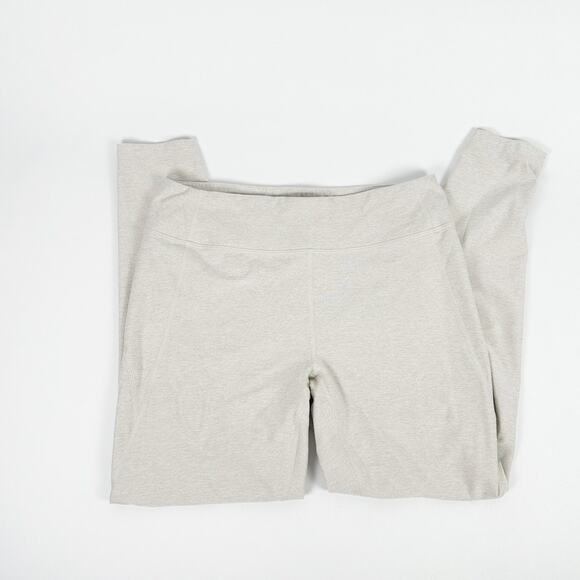 Outdoor‎ Voices 7/8 Leggings Warm Up Leggings Oatmeal Womens Size Large - Picture 1 of 8
